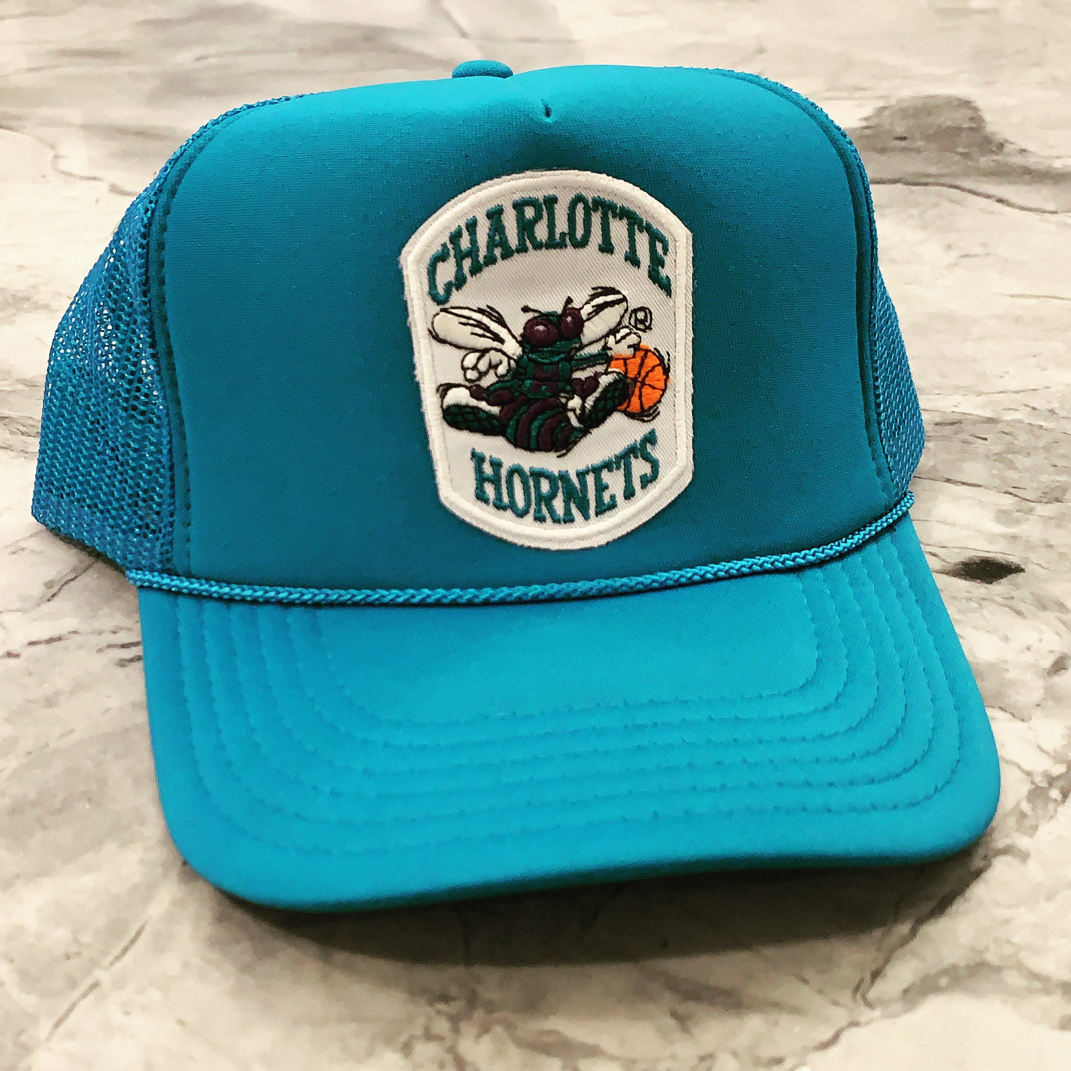 black charlotte hornets hat
