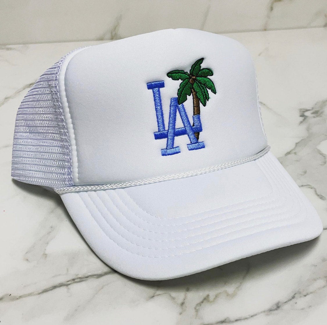 Custom Trucker Hats, LA Palm Trees