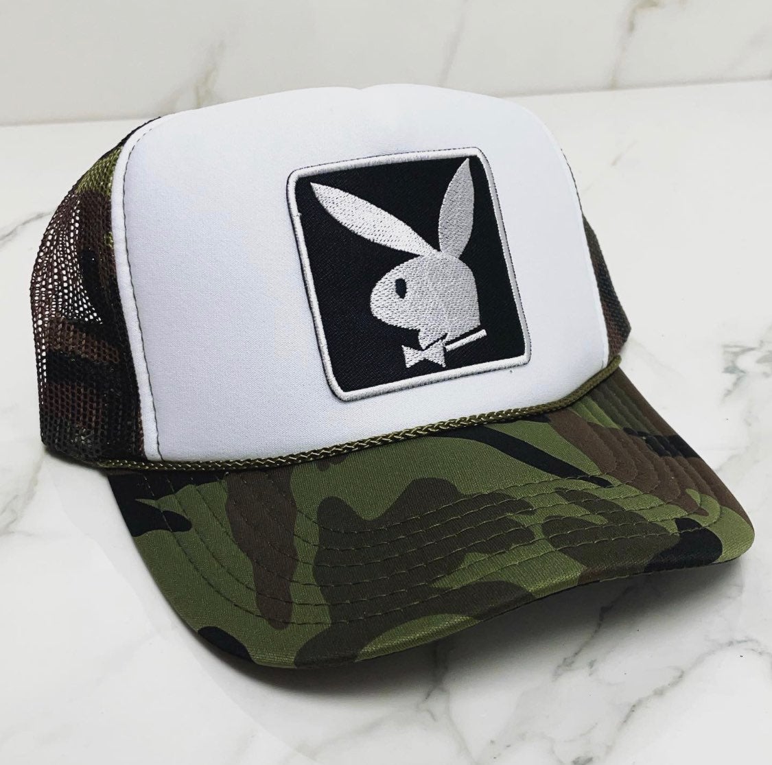 Custom @Playboy Hat made by me 🐰👯‍♀️ Only @Print Masters Global Wha