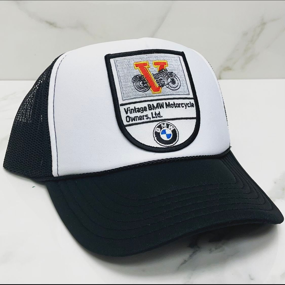 Vintage BMW Motorcycle | Custom Handmade Hats & Hoodies